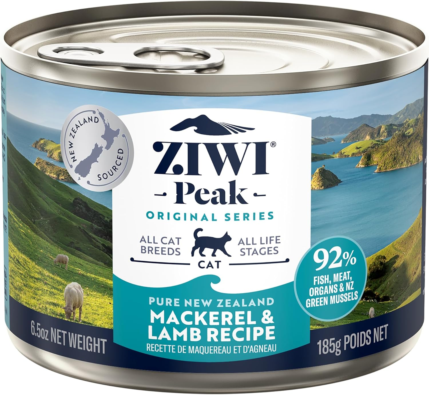 Peak Canned Wet Cat Food All Natural High Protein Grain Free Limited Ingredient