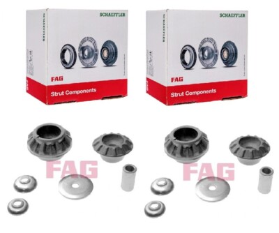 2x FEDERBEINLAGER DOMLAGER Hinten L+R FAG 815004130 für SEAT SKODA VW