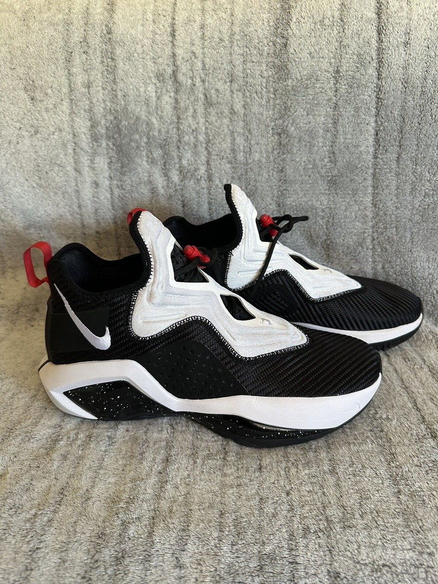 lebron soldier 14 black and white