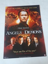 ANGELS & DEMONS                                   ORIGINAL POSTER Video Shop DVD