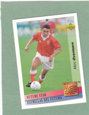 MARC OVERMARS NIEDERLANDE OBERDECK USA 94 WELTCUP ZUKUNFTSSTERNKARTE FS18