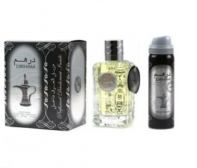 Dirham Eau De Parfume silver 100ml with deodorant 