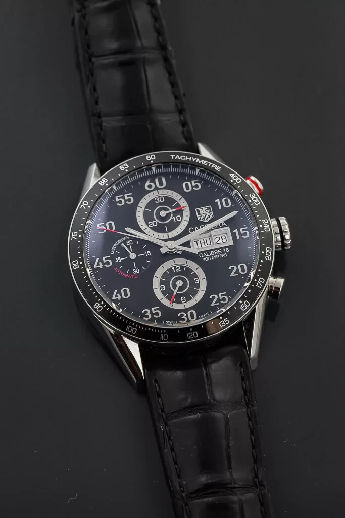 TAG Heuer Carrera Men's Black Calibre 16 Men's Watch | eBay