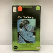 Eyes Of A Stranger BETA Horror Big Box Warner Home Video Rare BETAMAX