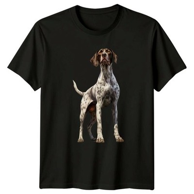 Deutsch Kurzhaar Zeiger Hunde Tiere Herren T-Shirt Damen Tee Grafik Top