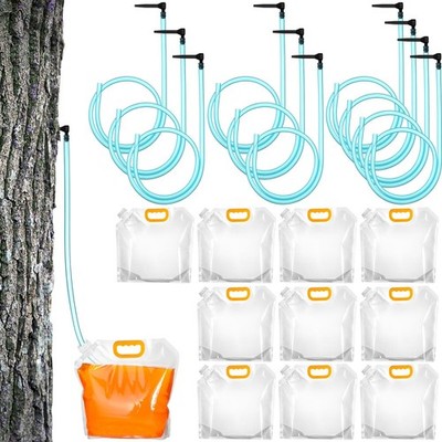 SiliFine 10 Sets Maple Syrup Tapping Kit Include 10 5.63 Fl Oz (Pack of 30)