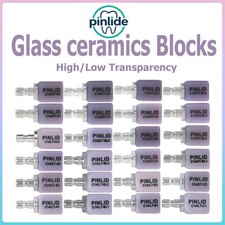 Dental Glass Ceramic Lithium Disilicate CAD/CAM E.max CEREC Inlab Blocks HT/LT