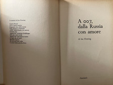 Serie di 7 libri di Ian Fleming, anni '60, cartonato