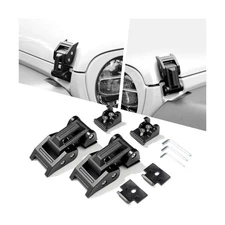 Seven Sparta Hood Latches Aluminum Hood Catch Compatible with Jeep Wrangler J...