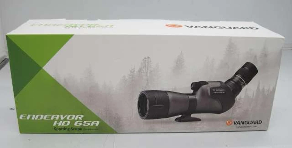 Vanguard Endeavor HD 65A 65mm Angle Spotting Scope with Strap & Case - Image 2 of 4