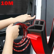 1/2set 10m Car Boot Door Edge Strip Protector Trim L Shape Guard Seal Rubber UK