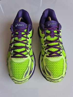 Asics GEL Kayano 21 EUR 40,5 UK 7 US 9 Neongelb/Lila originell!