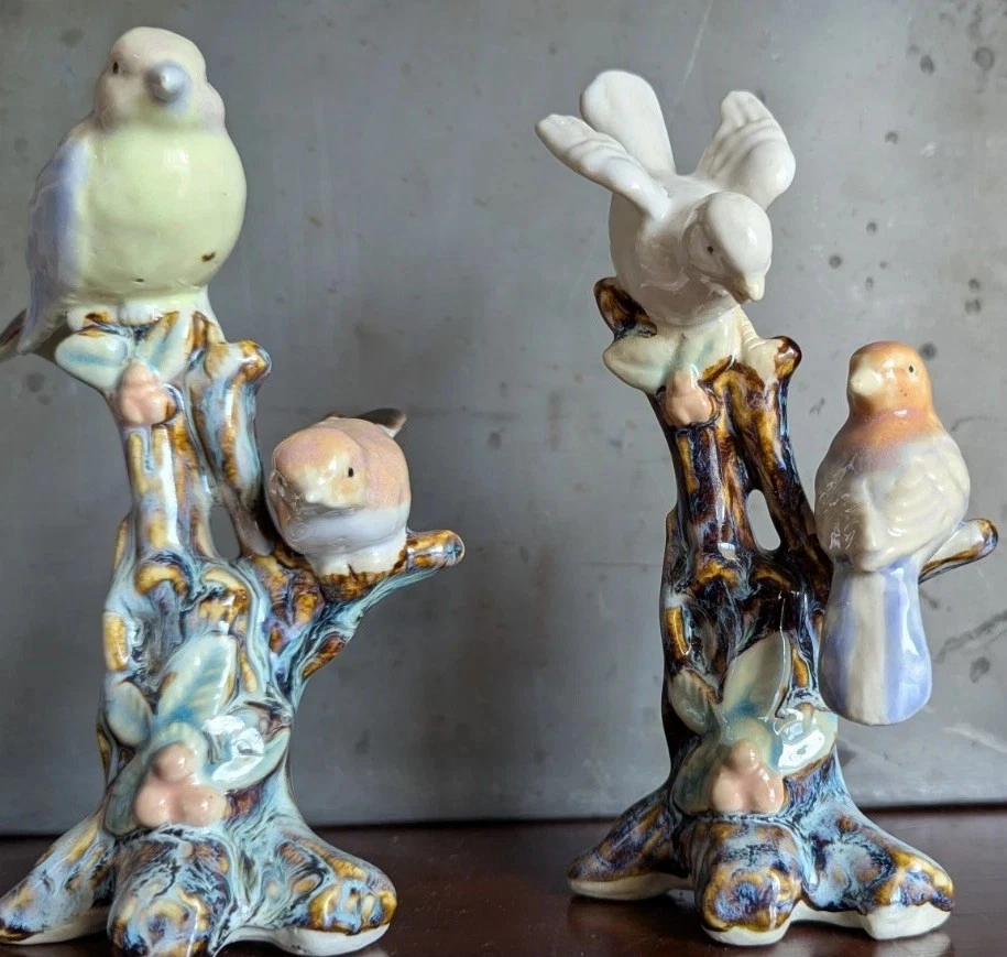 Bird Porcelain & Pottery 1900-1940 Antique Chinese Figurines