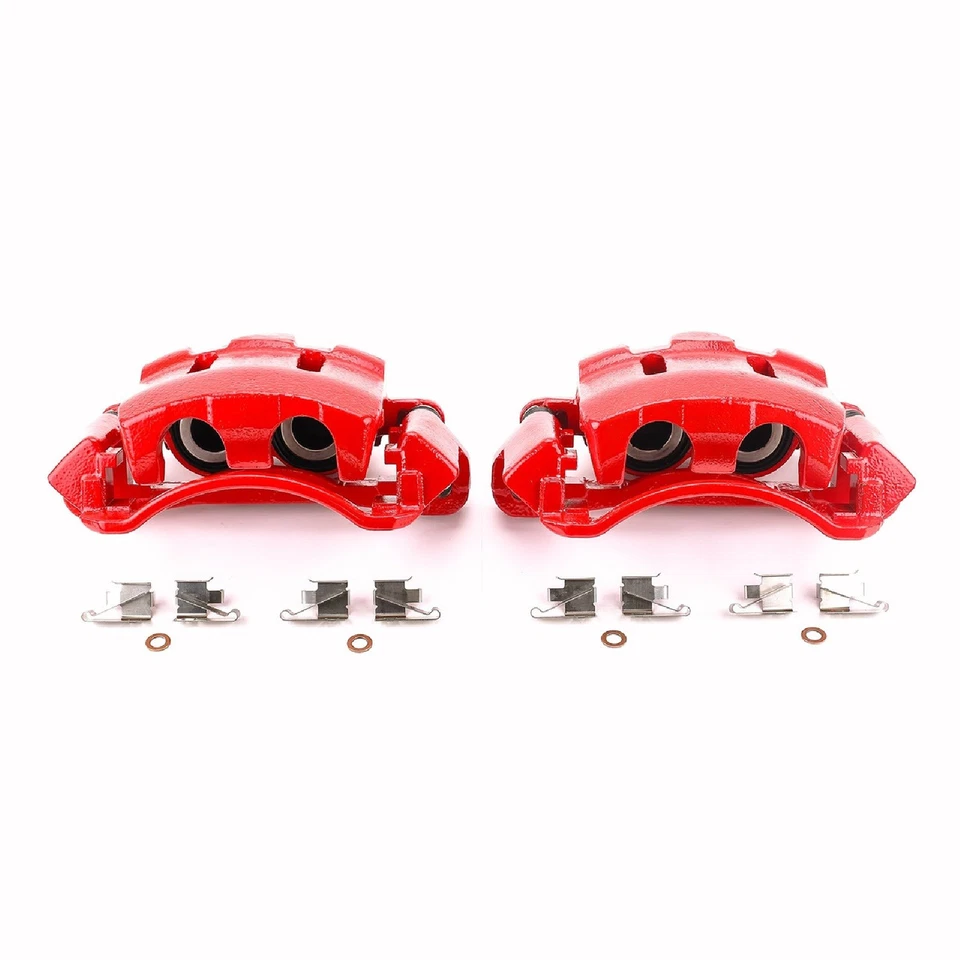Powerstop Front Brake Calipers for 99-05 F-250 Super Duty Excursion Pair S4790 Foto 2 de 4