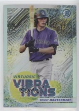 2022 Bowman Virtuosic Vibrations Benny Montgomery #VV-17 00g3