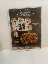 PRIMITIVE GATHERINGS Wool Applique Kit - LATE OCTOBER Pillow & Mini Quilt Kit