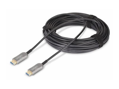 StarTech.com 50ft (15.2m) HDMI 2.1 Hybrid Active Optical Cable (AOC), CMP