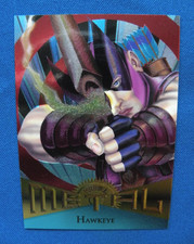 1995 Fleer Marvel Metal Hawkeye 22