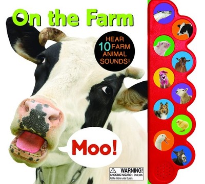 On the Farm Sound Book-Hear 10 Farm Animal Sounds! (Flowerpot Press 10 Butto...