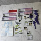 Vintage Transformers G1 1985 Devastator Accessories And Instructions - As Shown