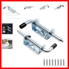 2PCS Spring Loaded Latch Pin, 5 Inch 304 Stainless Steel Quick Heavy Duty Bar...