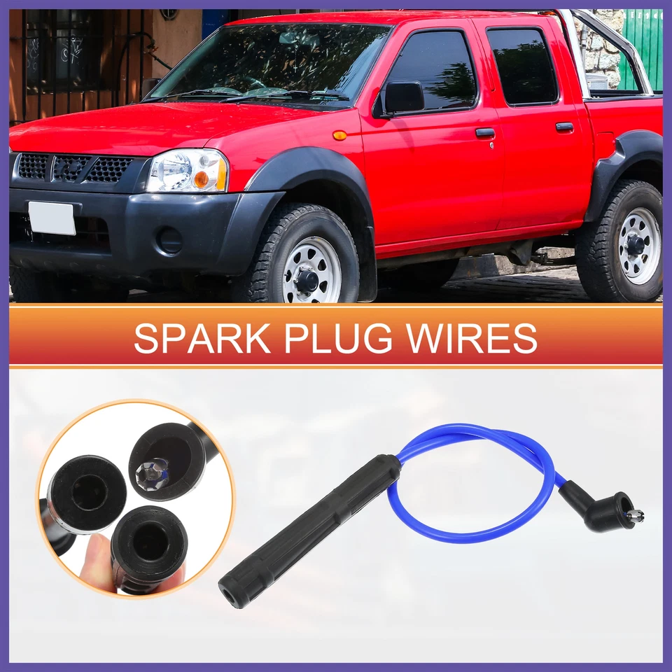 224500W025 6 piezas bujía cable bobina de encendido cable para Nissan Pathfinder 1996 Foto 2 de 4