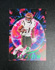 🔥#’D /10🔥Jamarr Chase 2023 Panini Luminance SP Green Fuzion Bengals🔥