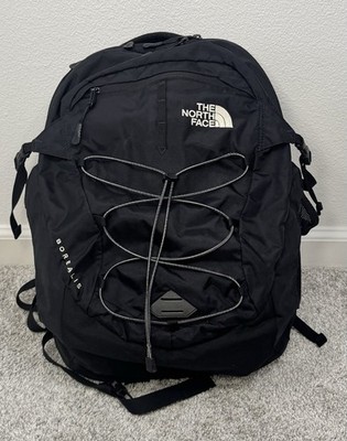 The North Face Borealis Backpack School Laptop Hike Outdoor Black GUC