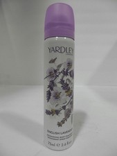 Yardley London English Lavender Refreshing Body Spray 75ml 2.6oz-Pack of 3