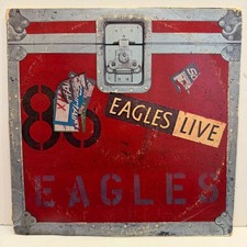 Eagles - Eagles Live Vintage Vinyl Double Record BB705 2LP - 1980 Asylum Records