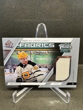 2023-24 Upper Deck SP Game Used - 2023 Winter Classic Fabrics Jan Rutta #WC-23 