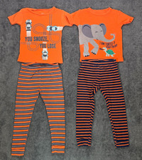 Just One You Kids Pajama Set Lot 3T Cotton Snug Fit 2 Sets Bear Cars