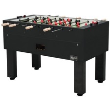 Shelti Pro Foos III Free Play Home Foosball Table - Black