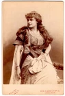 Actress Julie FEYGHINE (1861 - 1882) by Nadar.