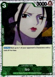 Izo OP01-033 Jolly Roger Foil Premium Booster -The Best- One Piece TCG