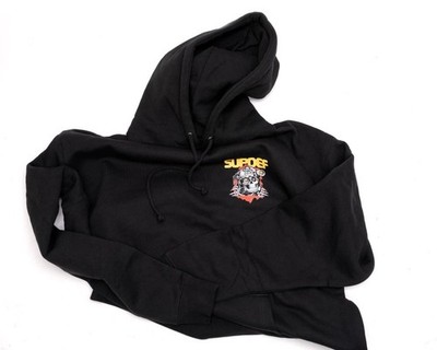 Superior Defense Tank 2025 SupDef Ripper Logo Black Hoodie
