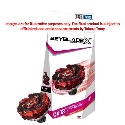 (Pre-order) Takara Tomy Beyblade X CX-12 booster PhoenixFlare Z9-80WW