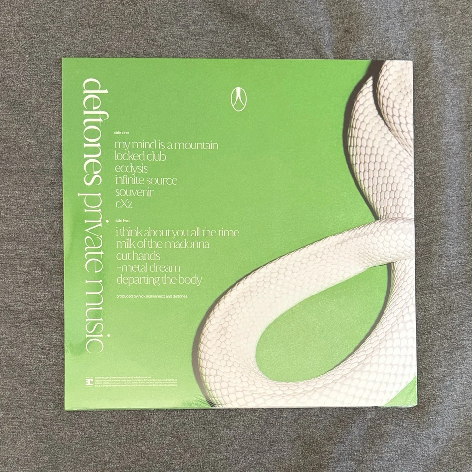Deftones Private Music Clear Smoke Limited Spotify Pressing Still Sealed - Image 2 of 2