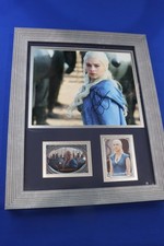EMILIA CLARKE Autographed GAME OF THRONES Daenerys Targaryen Collectable w/ COA