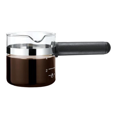 Cafe Brew Collection Premium 4-Cup Universal Glass Espresso Carafe Replacemen...