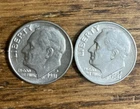 1981 P & D Higher Grade AU/BU Roosevelt Dime Free Shipping