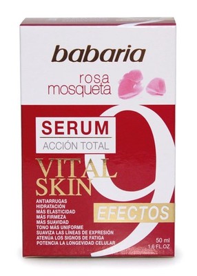 Babaria Rosa Mosqueta Vital Skin Serum Accion Total AntiarrU?as 50Ml