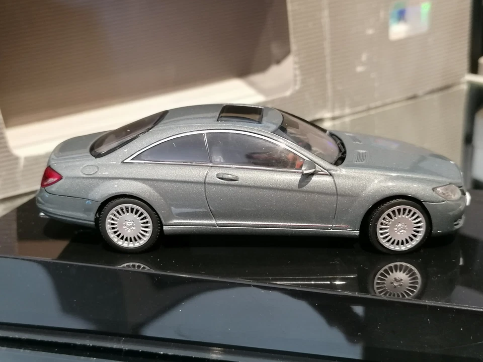 Autoart 1/43 Mercedes CL Klasse MINT with display case - Immagine 4 di 4
