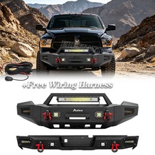 Off-road Steel Front Rear Bumper Wwinch Plate For 2003-2005 Dodge Ram 2500 3500 Off-road Steel Front Rear Bumper Wwinch Plate For 2003-2005 Dodge Ram 2500 3500
