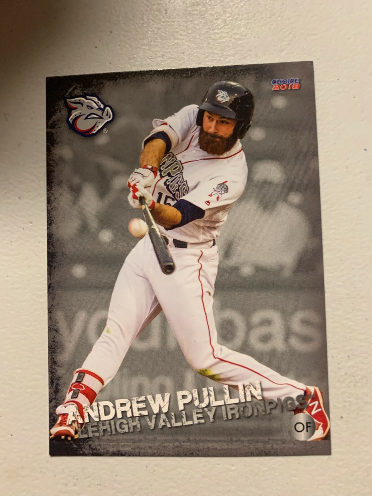 Andrew Pullin 2018 Lehigh Valley Iron Pigs Team Card | eBay