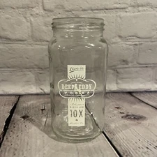 Deep Eddy Vodka Dive In 10x Mason Jar Glass Austin TX. | 12 OZ