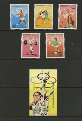 G493 Guinea 1995 Olympics set & sheet MNH | eBay