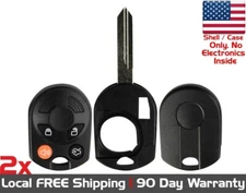 2x New Replacement Key Fob SHELL / CASE for Select Ford Lincoln Mercury Mazda