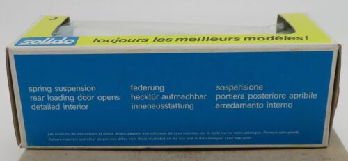 SOLIDO MADE FRANCE 1975 RENAULT 12 BREAK 1972/1975 VERT CLAIR DORE 1/43 #22a BOX - Bild 9 von 12