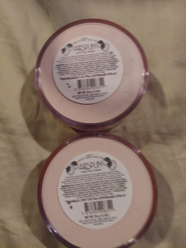 Airspun Translucent EXTRA Coverage Loose Face Powder X 2 Talc -Free - Picture 4 of 5